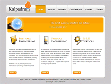 Tablet Screenshot of kalpadrum.com